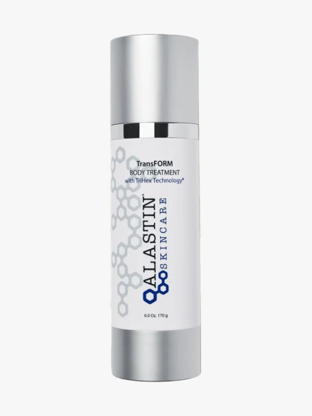Alastin Skincare TransForm Body Treatment in branded component on a light gray background
